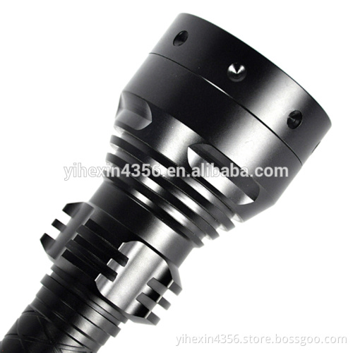 Black Infrared Rechargeable Led Flashlight